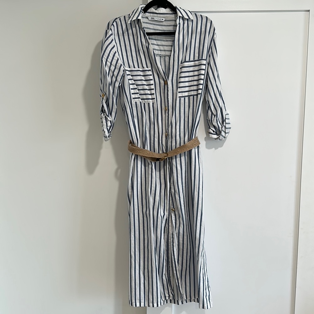 Zara linen dress